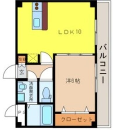 アンジェリーナの物件間取画像